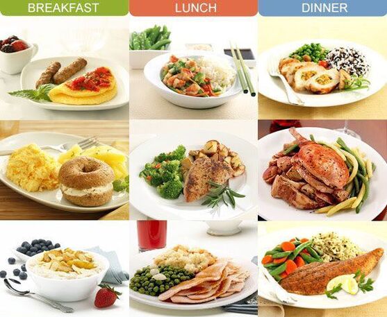 Dietetyczne posiłki na śniadanie, obiad i kolację przy zapaleniu trzustki